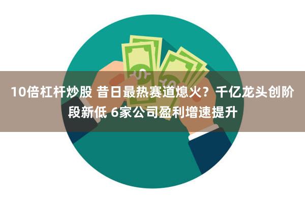 10倍杠杆炒股 昔日最热赛道熄火？千亿龙头创阶段新低 6家公司盈利增速提升